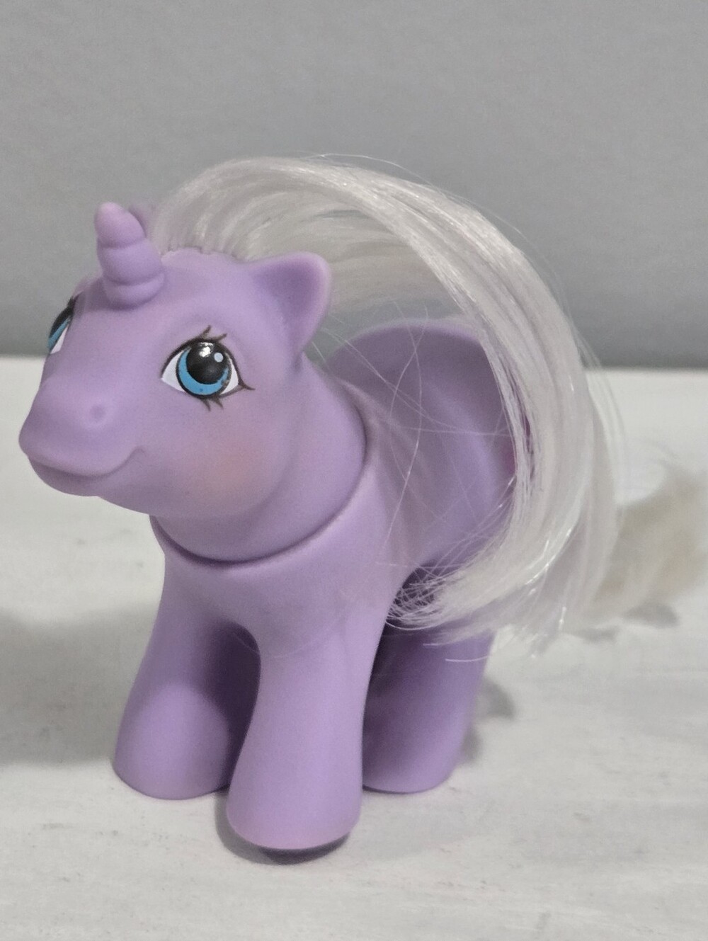 Vintage My Little Pony Baby Noddins Peekaboo Purple Bunny GUC Hasbro 80s